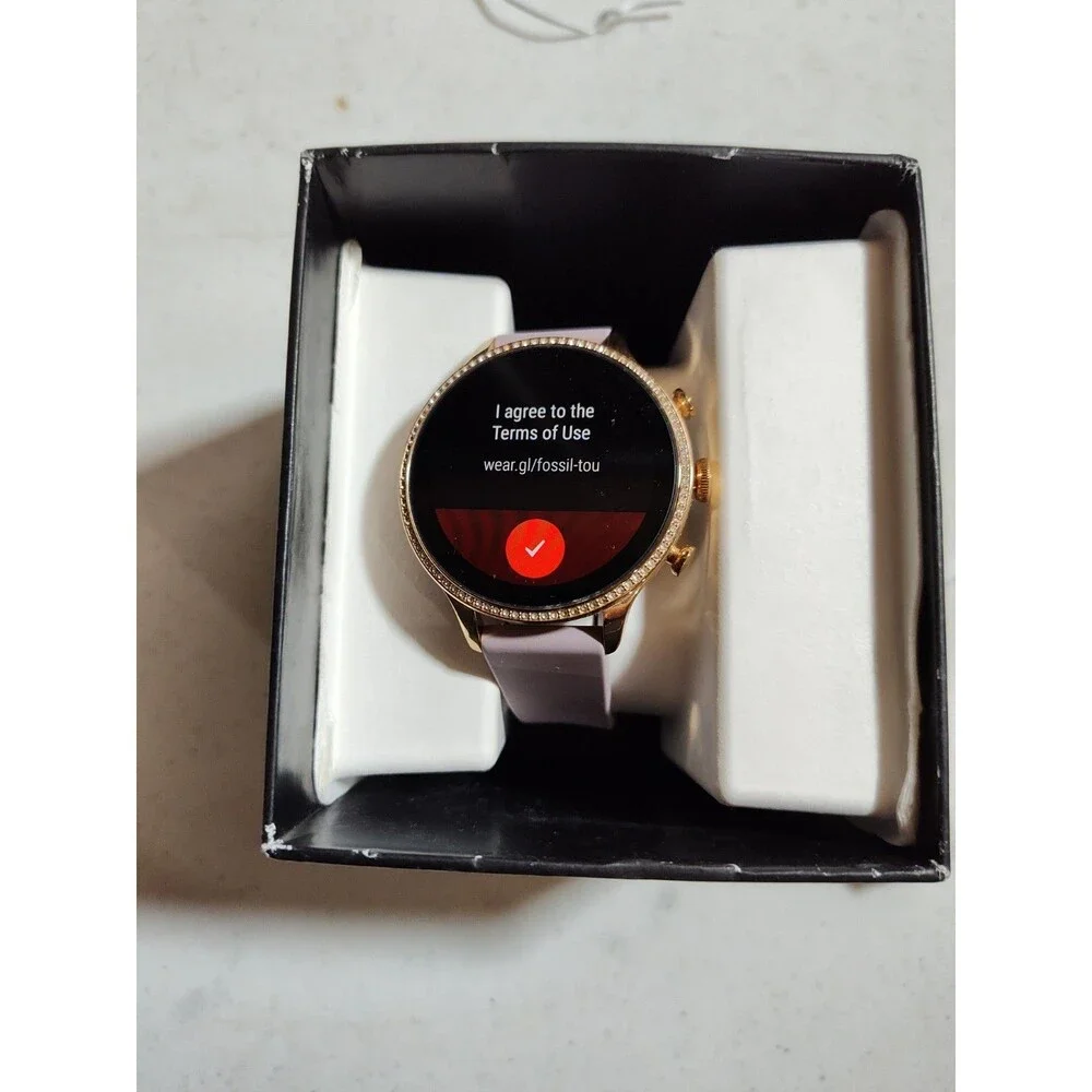 Fossil Generation 6 Smartwatch Where OS By Google FTW608v (693)